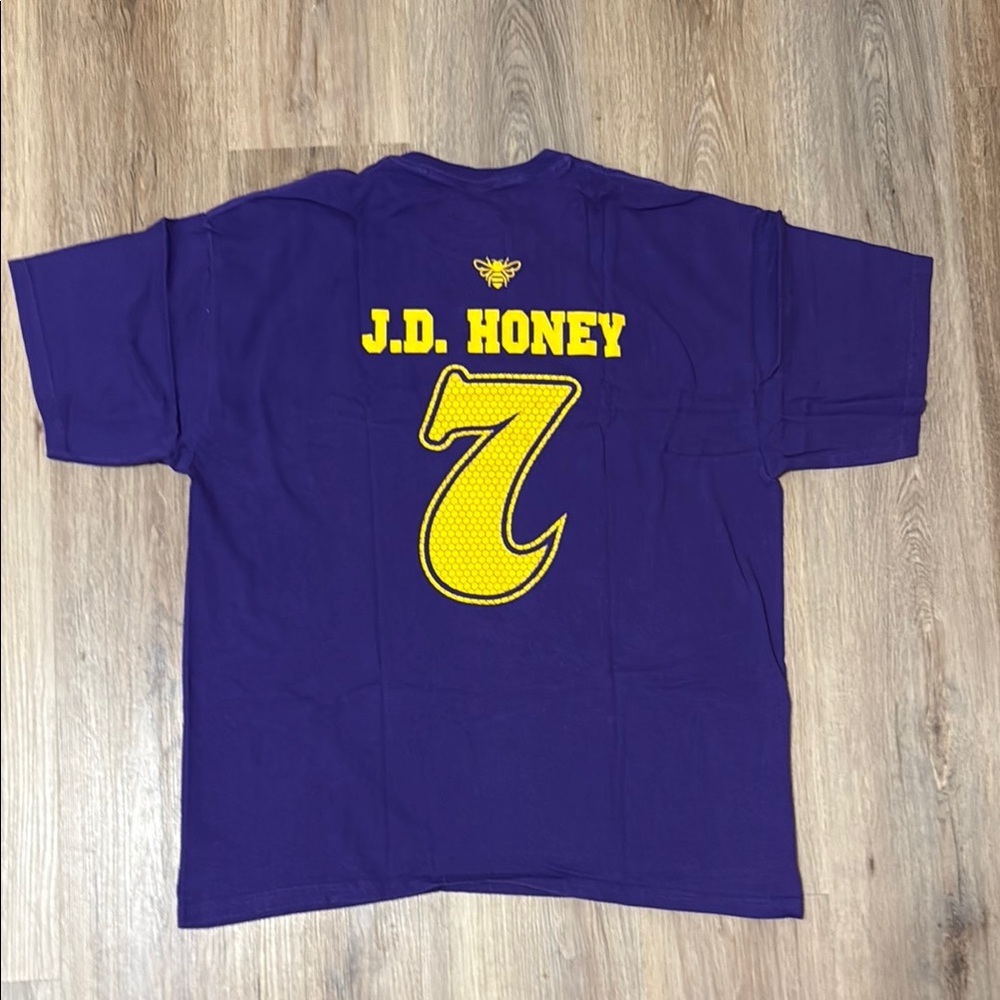 Vintage Jack Daniel’s Tennessee Honey Purple Short Sleeve Tee - Picture 5 of 5